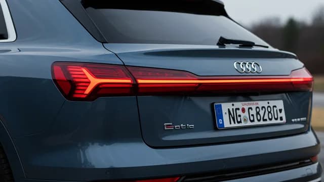 2022 Audi e-tron — Audi e-tron rear view camera washer