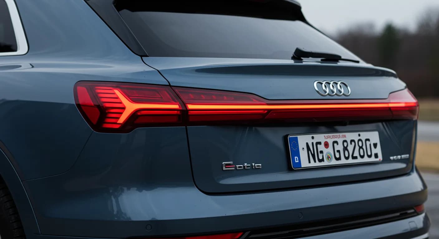 2022 Audi e-tron — Audi e-tron rear view camera washer