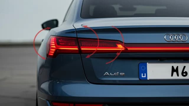 2022 Audi e-tron — Audi e-tron rear camera cleaning