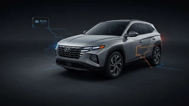 2025 Hyundai Tucson — Hyundai Bluelink connectivity