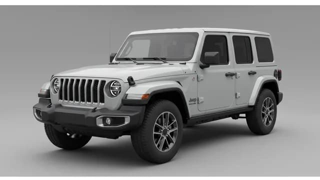 2024 Jeep Wrangler — Jeep mirror stained