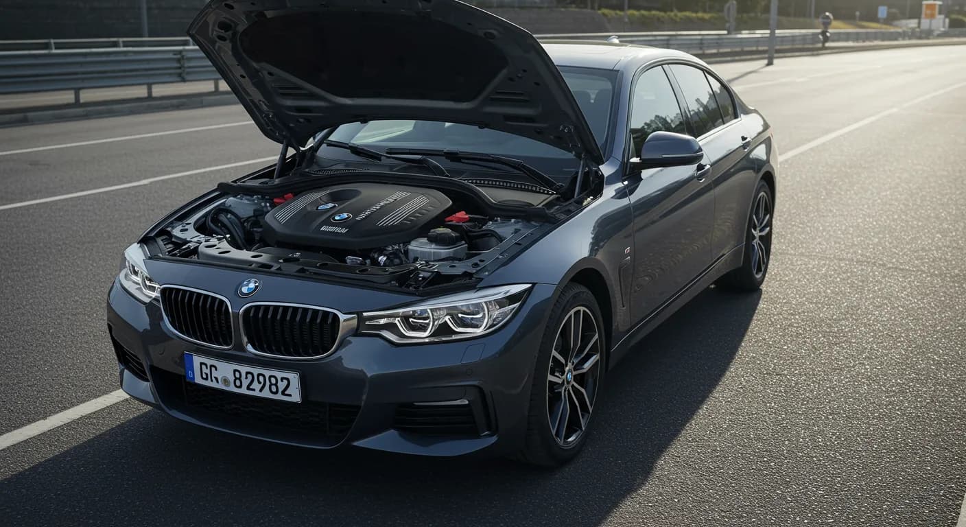 2024 BMW 430i — BMW Integrated Fuel Module delivery stop