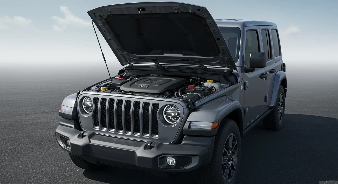 2021 Jeep Wrangler — Jeep Wrangler engine noise