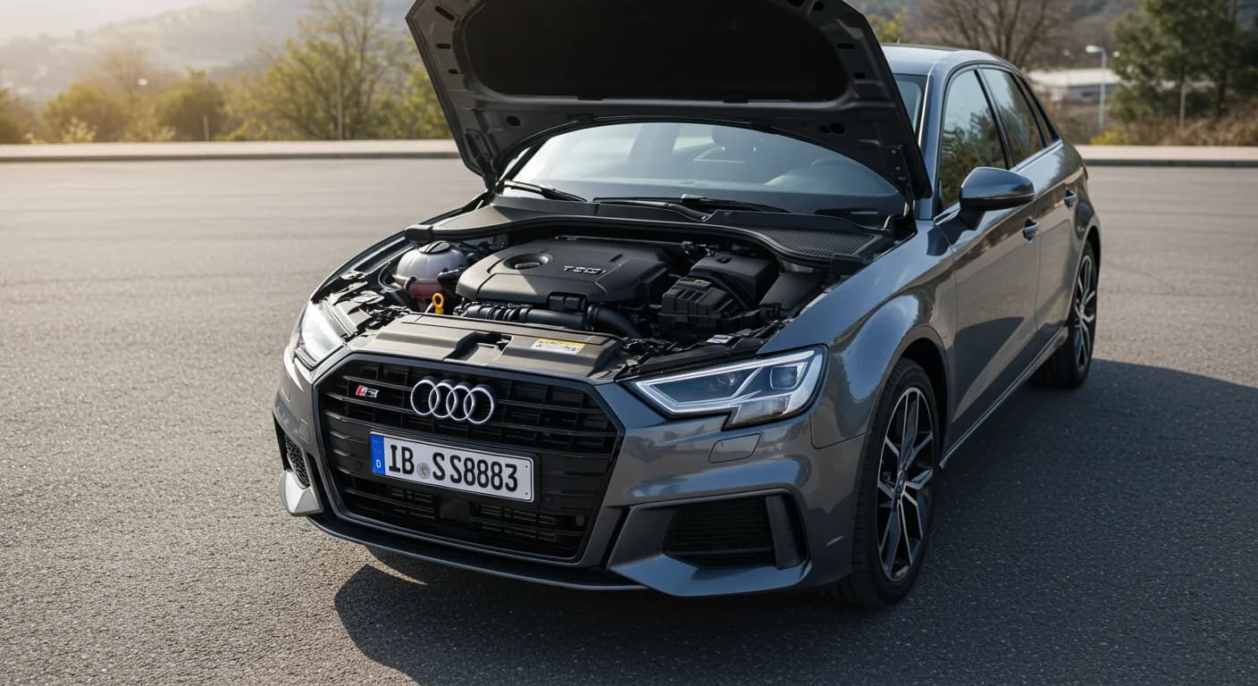 2023 Audi S3 — Audi A3 radiator blind fault