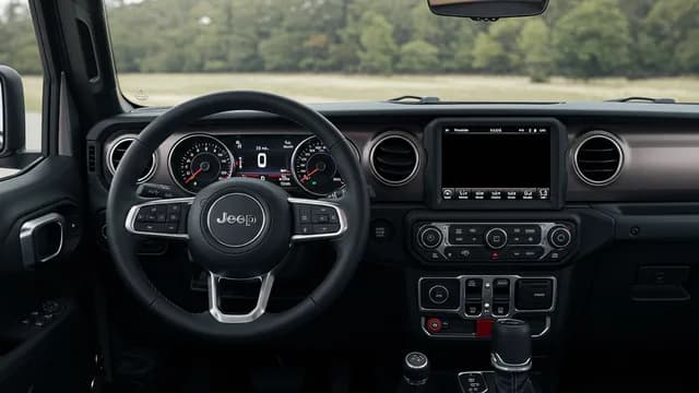 2025 Jeep Wrangler — Jeep Wrangler blank screen