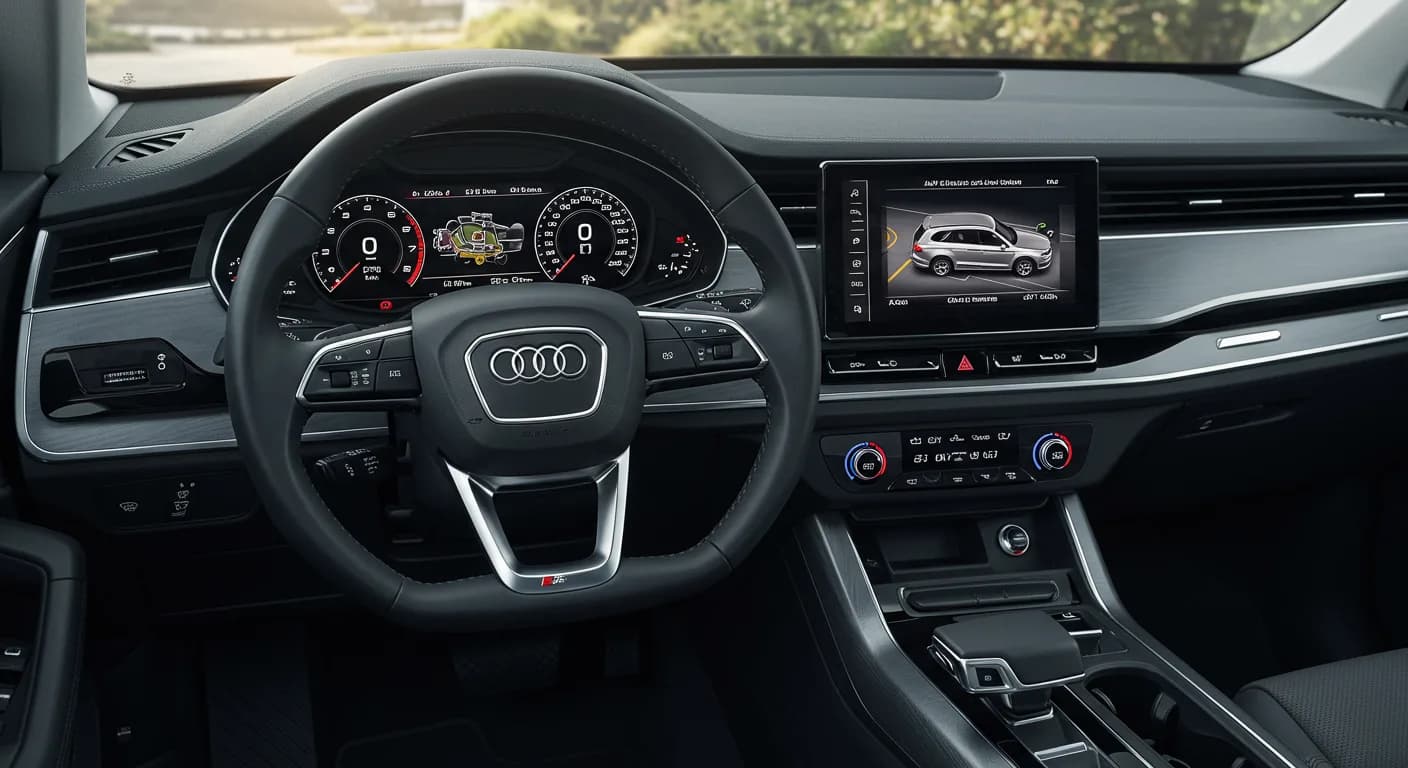 2022 Audi Q8 — Audi 48V electrical system warning U046900