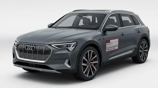 2022 Audi e-tron — Audi remanufactured parts CARB label