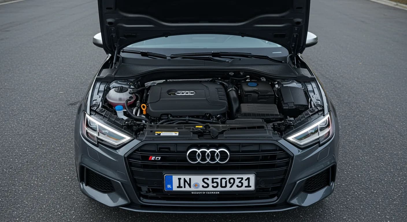 2022 Audi S3 — Audi engine temperature too high