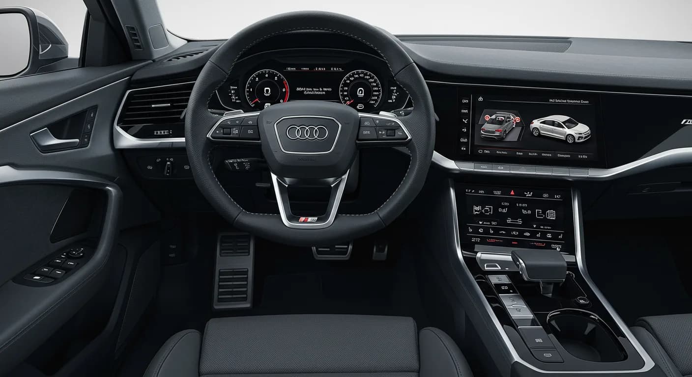 2024 Audi RS e-tron GT — 2024 Audi e-tron GT MMI tiles cannot be moved