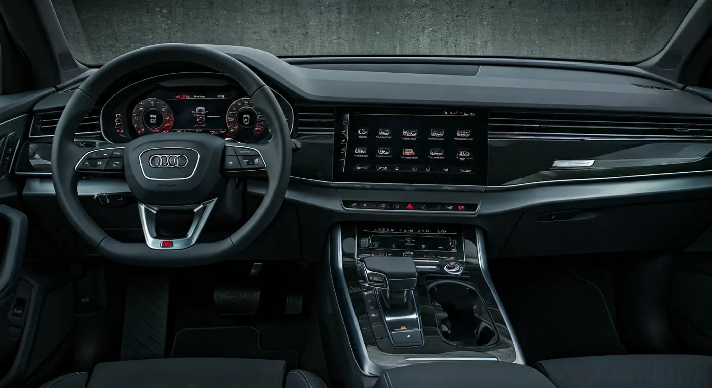 2022 Audi Q8 — Audi SOS emergency call warning