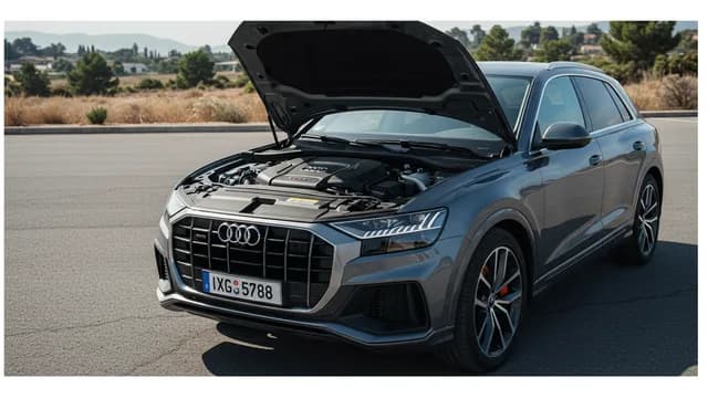 2022 Audi Q8 — Audi Q8 EPC light B10581B