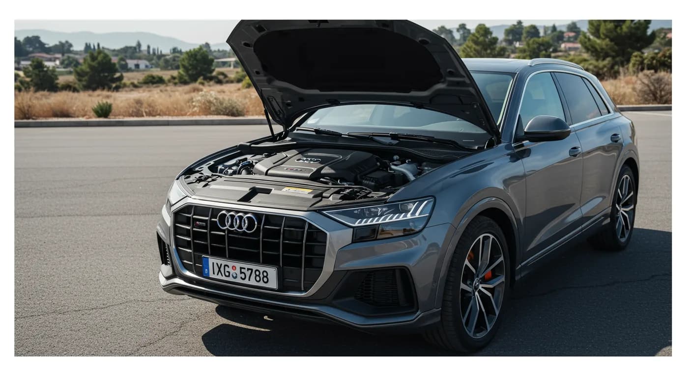2022 Audi Q8 — Audi Q8 EPC light B10581B