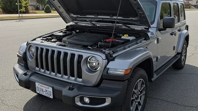 2021 Jeep Wrangler — Jeep Wrangler fuel injector parts scrap
