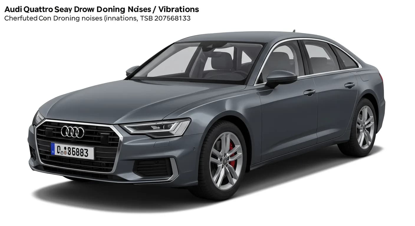 2024 Audi A6 — Audi Quattro droning noises