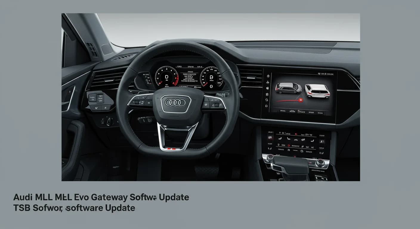 2023 Audi e-tron — Audi MLB evo gateway software update