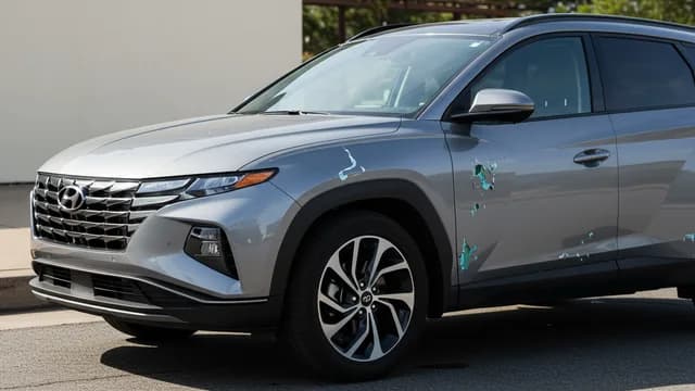 2021 Hyundai Tucson — Hyundai paint peeling