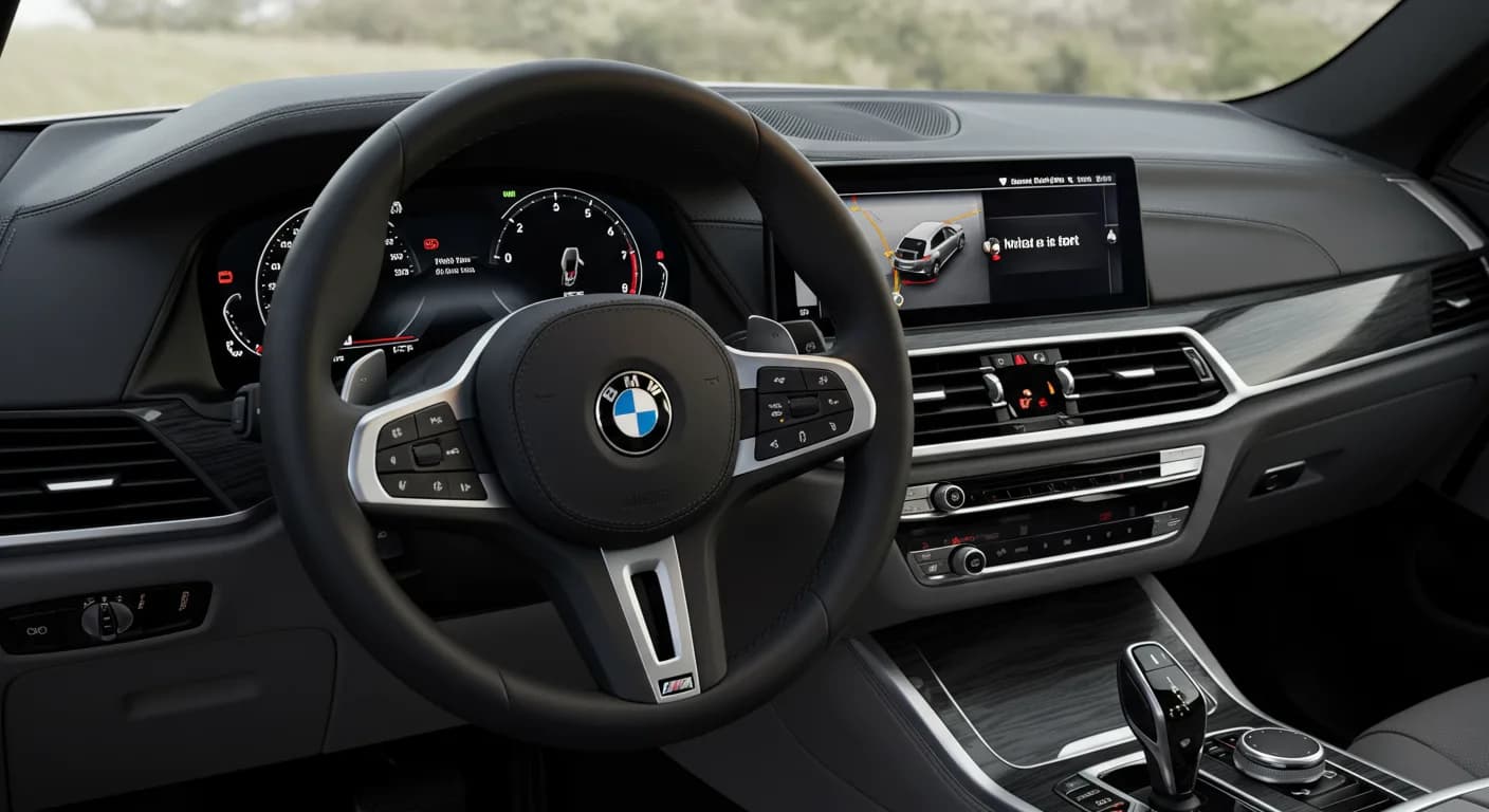 2025 BMW X7 — BMW navigation fails to start