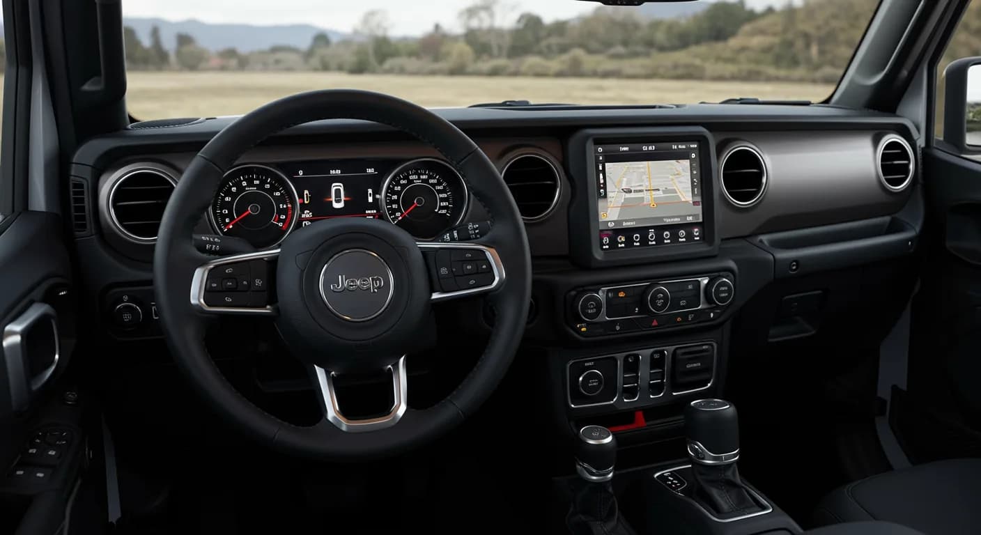 2025 Jeep Wrangler — Jeep Wrangler Uconnect Box Service