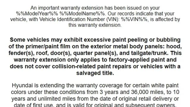 2021 Hyundai Tucson — manufacturer_communication document image 1