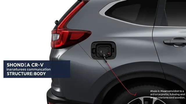 2025 Honda CR-V — Honda CR-V fuel fill door clip