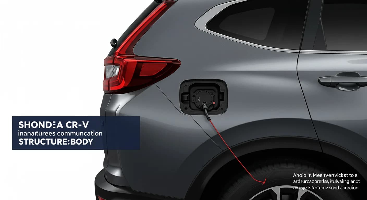 2025 Honda CR-V — Honda CR-V fuel fill door clip