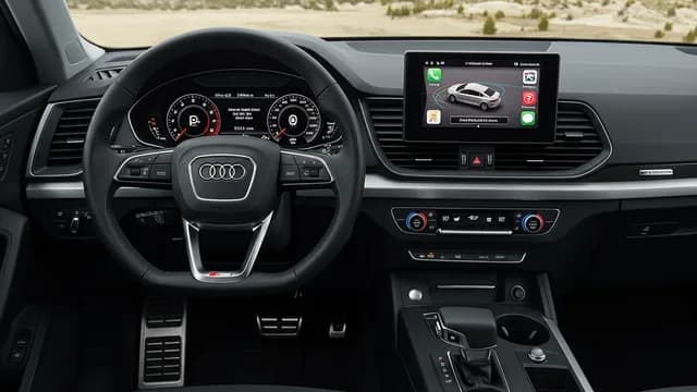2025 Audi Q5 — 2025 Audi Q5 Apple CarPlay volume reduction