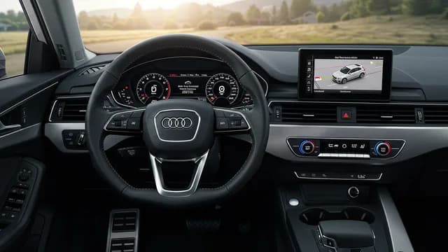 2025 Audi A5 — Audi MMI time change