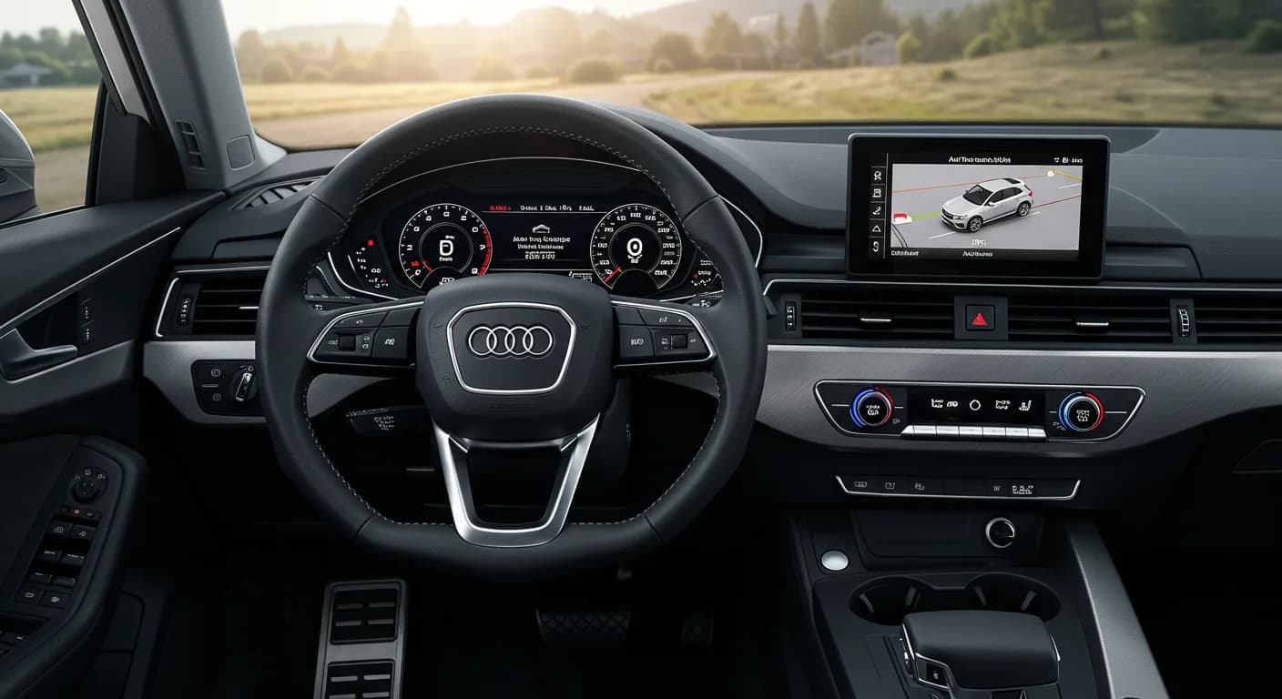 2025 Audi A5 — Audi MMI time change