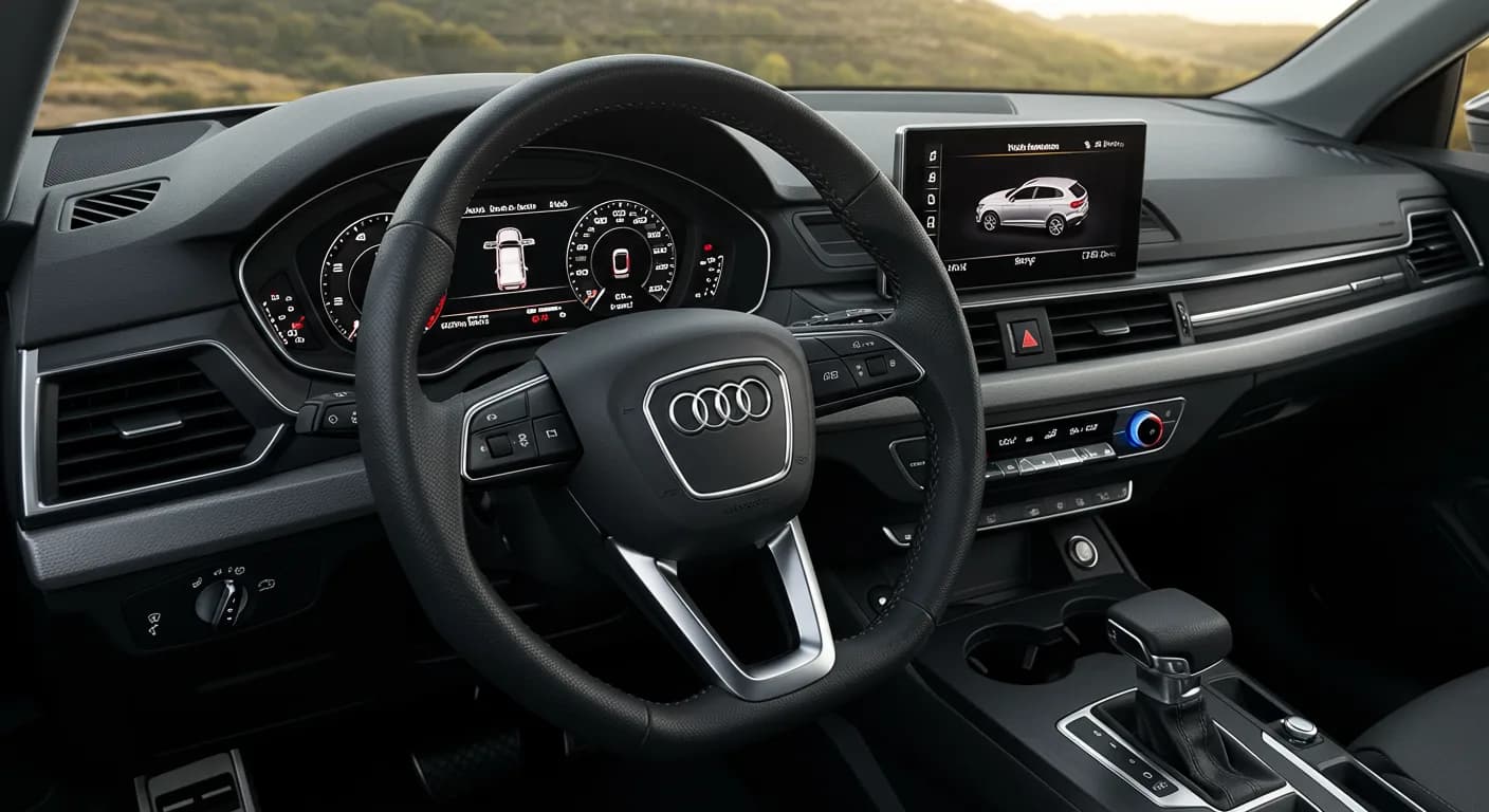 2025 Audi A5 — Audi A5 instrument cluster messages