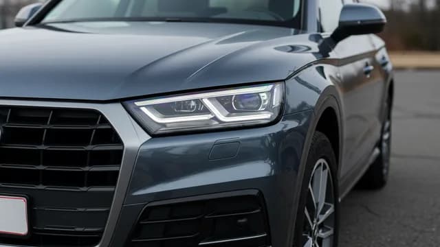 2025 Audi Q5 — 2025 Audi Q5 headlight defective warning
