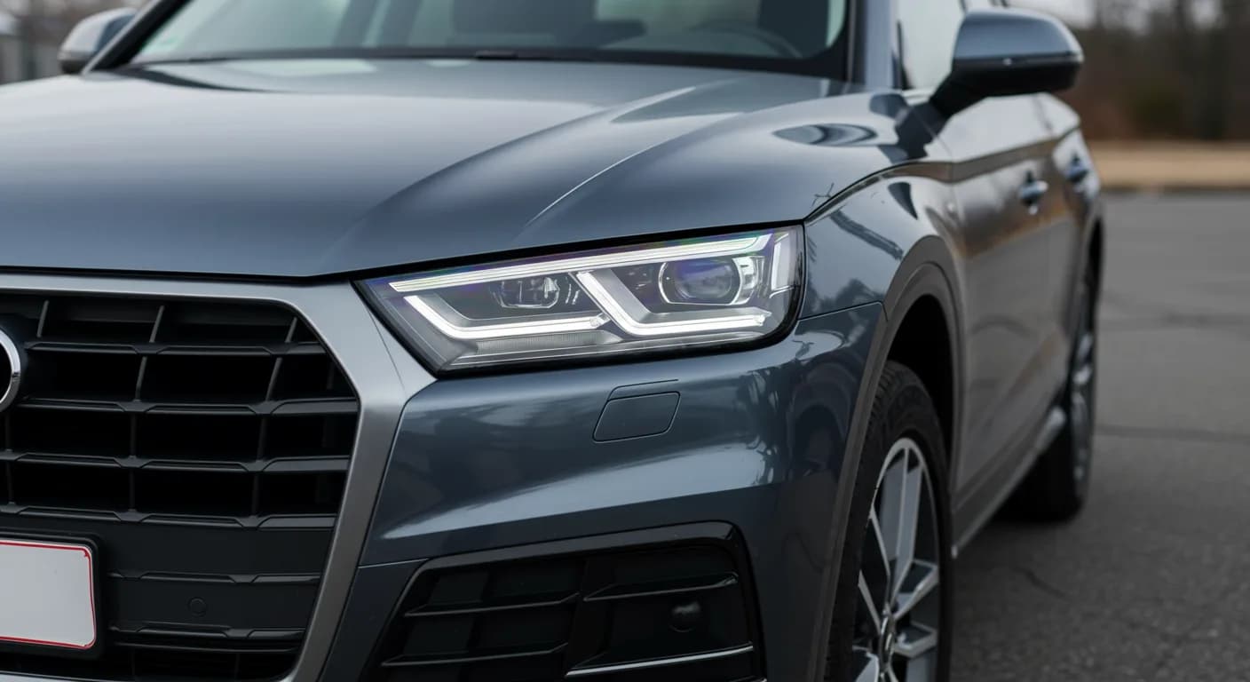 2025 Audi Q5 — 2025 Audi Q5 headlight defective warning