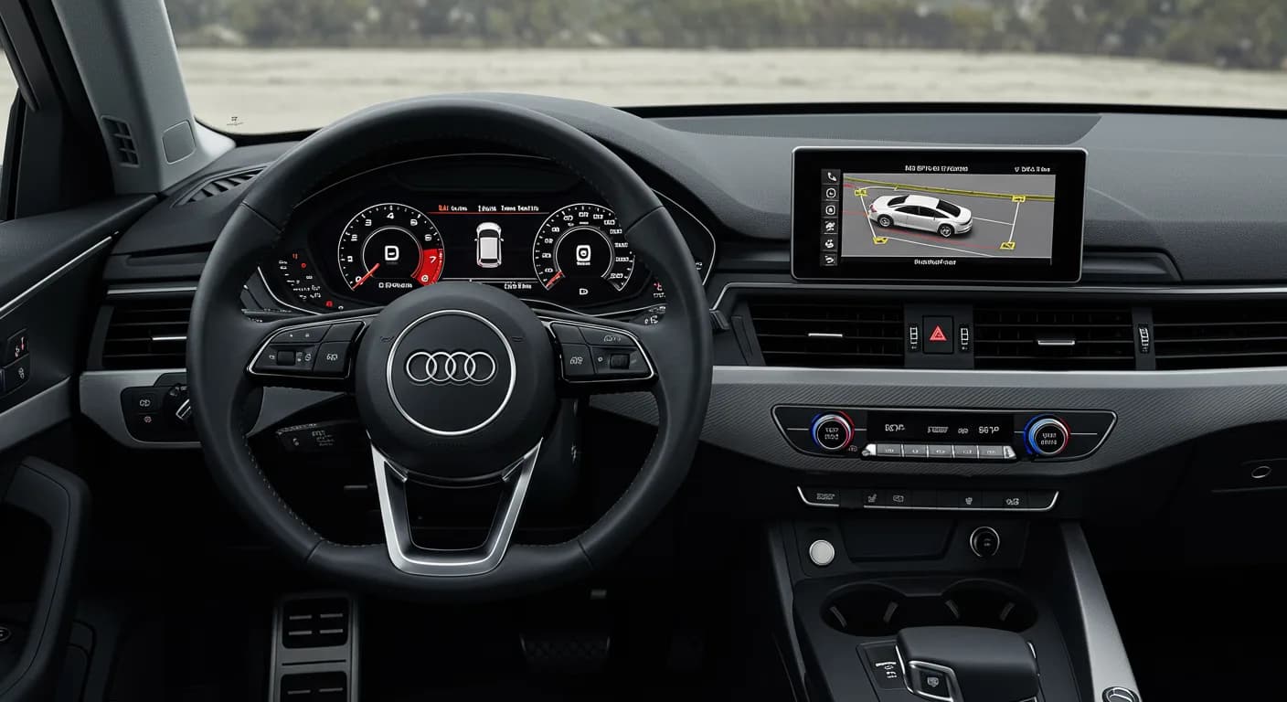 2025 Audi A5 — Audi parking systems fault
