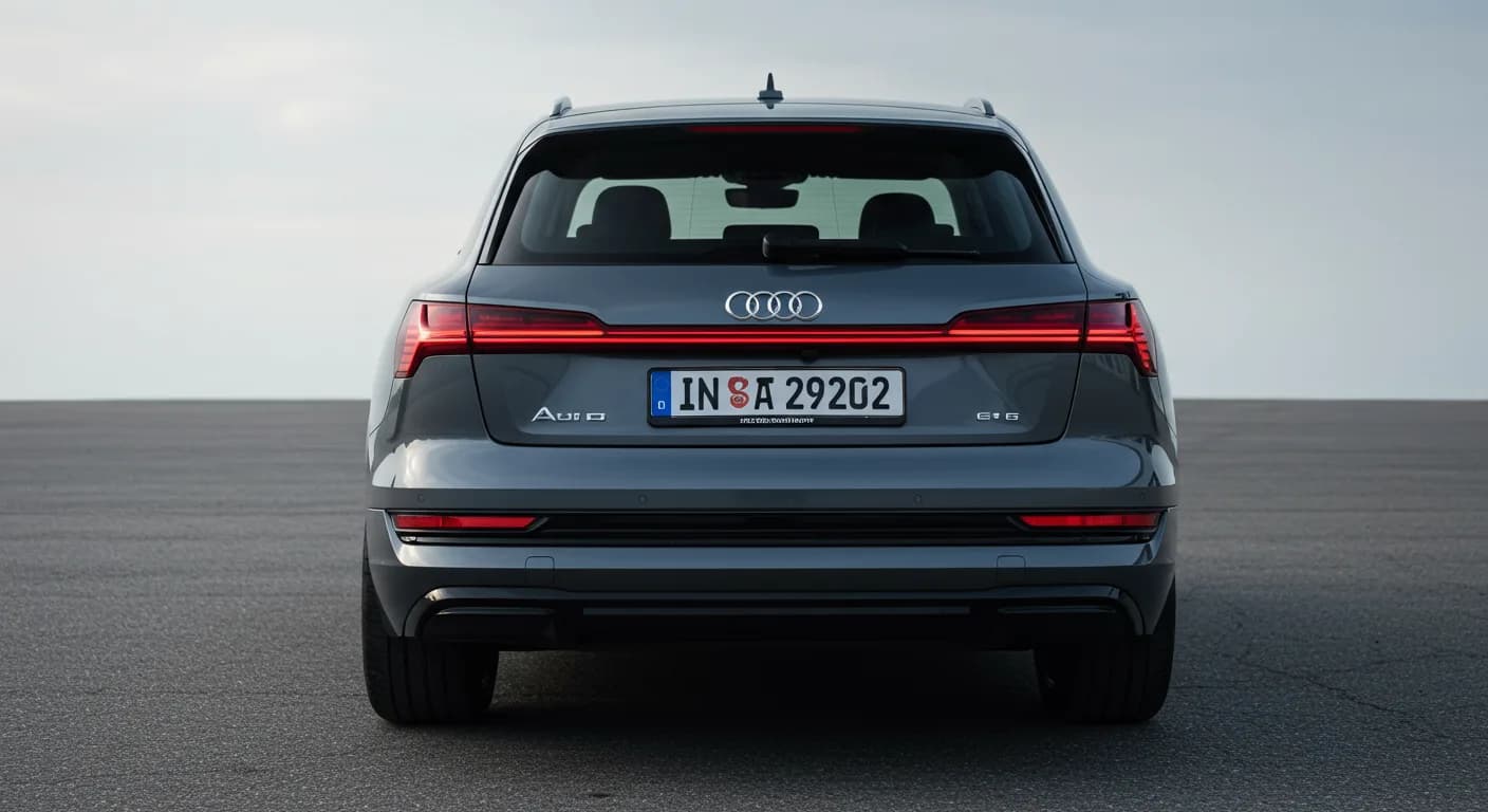 2022 Audi e-tron — Audi exhaust tailpipe corrosion
