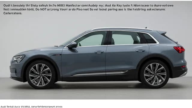 2023 Audi e-tron — Audi myAudi login error