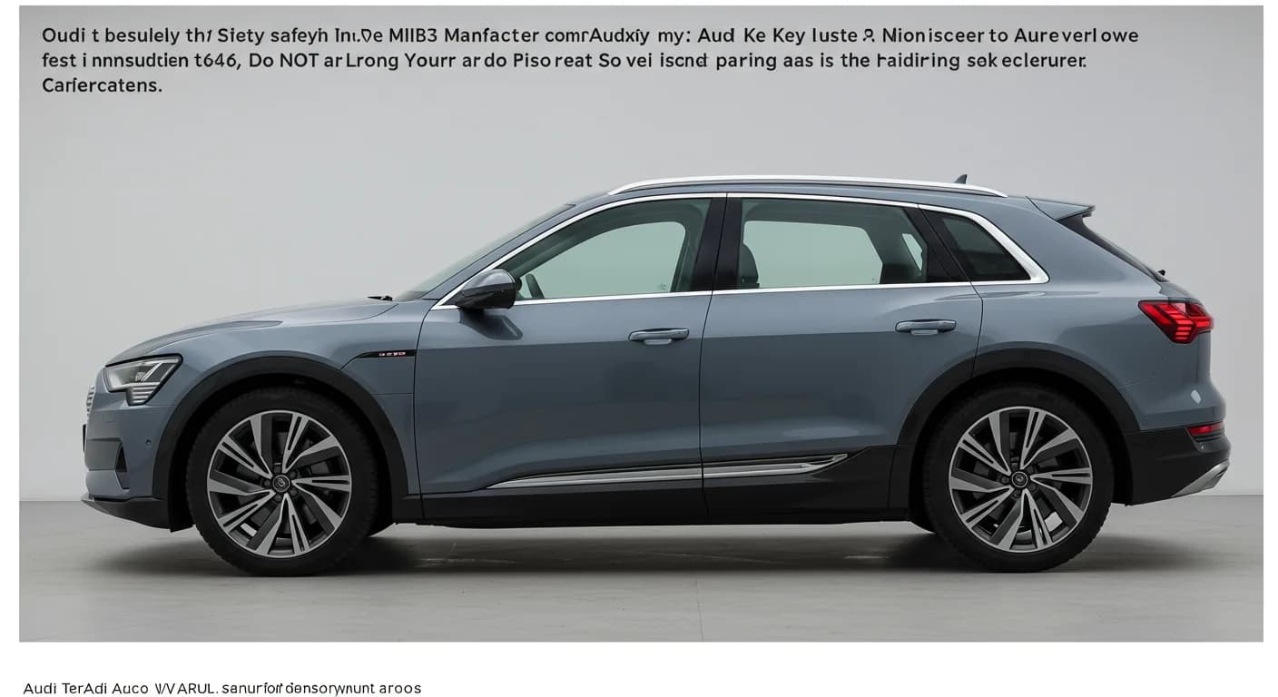 2023 Audi e-tron — Audi myAudi login error