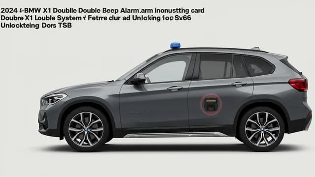 2024 BMW X1 — 2024 BMW X1 double beep alarm