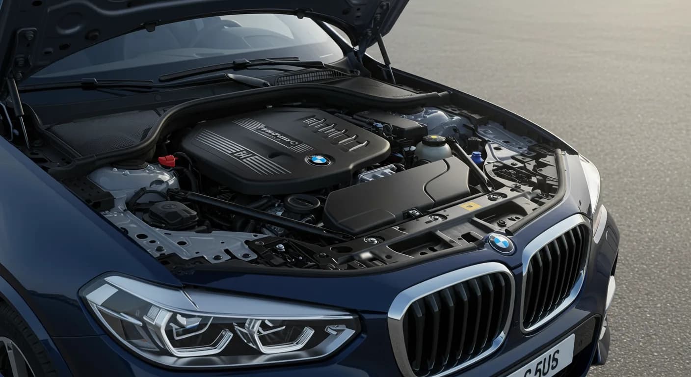 2025 BMW X5 — BMW oil pan top screw connection