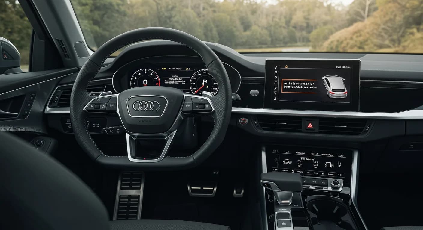 2024 Audi RS e-tron GT — Audi e-tron GT battery warning