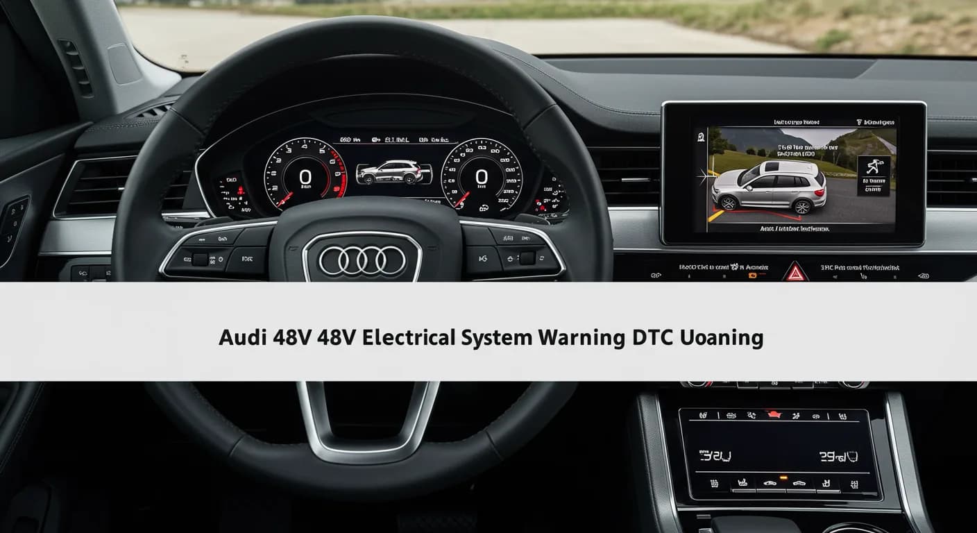 2021 Audi Q8 — Audi 48V electrical system warning