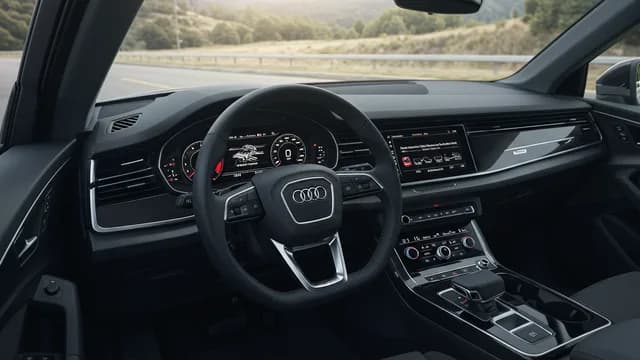 2021 Audi Q8 — Audi Q8 instrument cluster fault