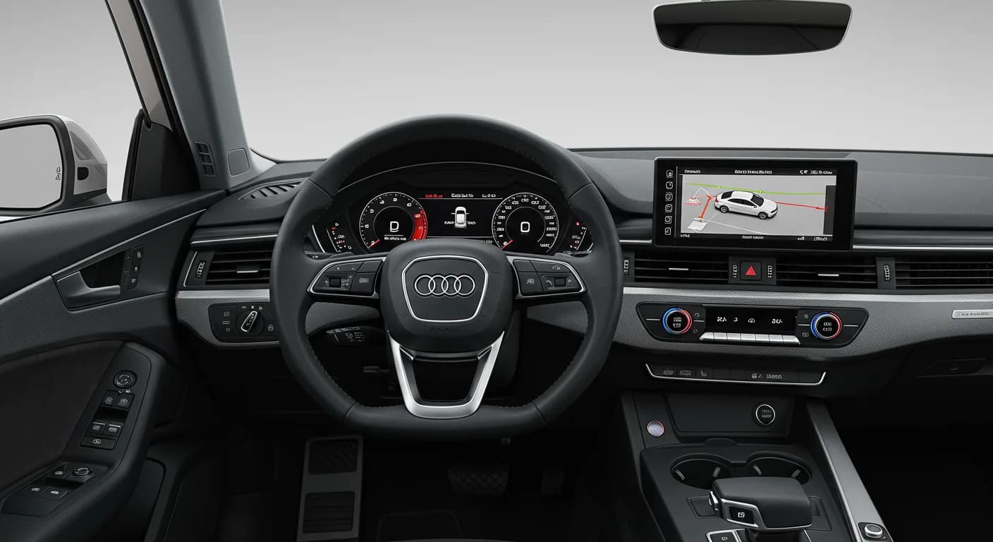 2025 Audi A5 — 2025 Audi A5 Front Assist intervention