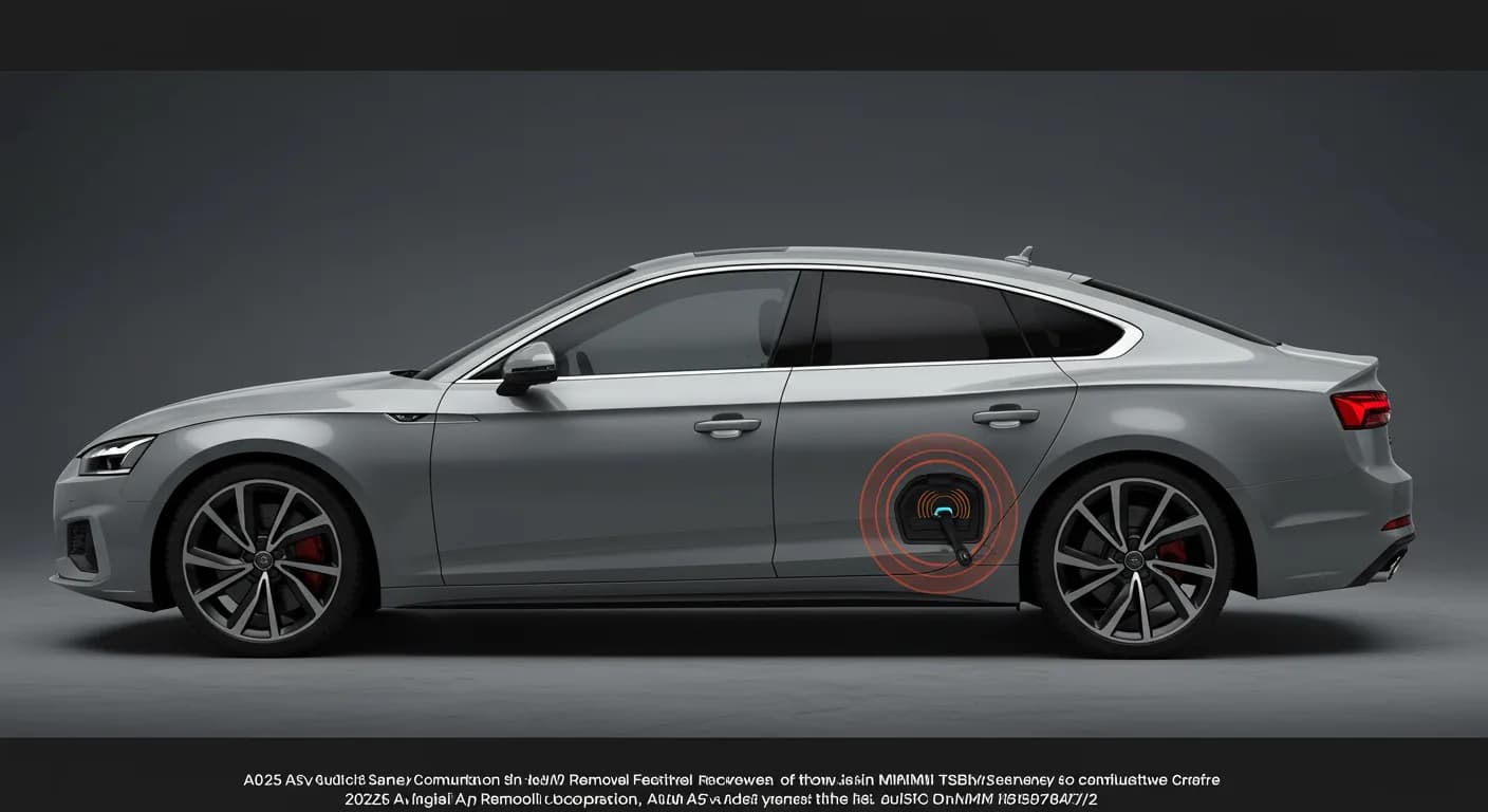2025 Audi A5 — 2025 Audi A5 digital key removal