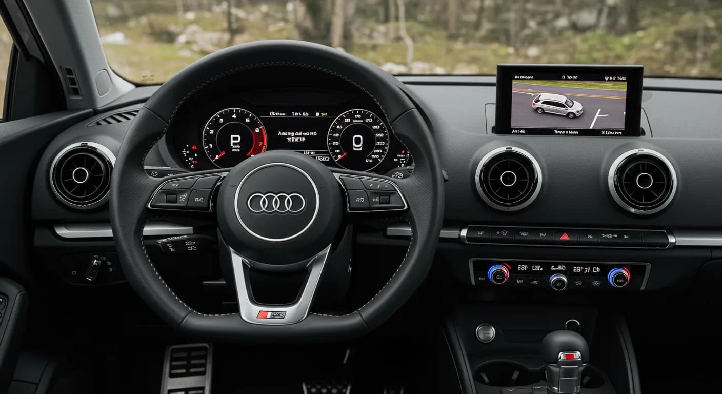 2024 Audi S3 — Audi A3 parking aid warning