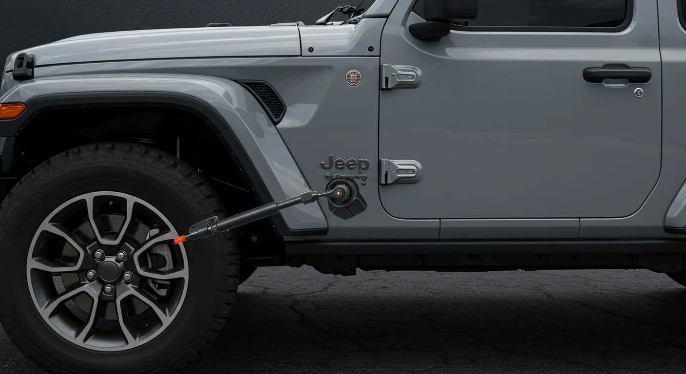 2023 Jeep Wrangler — 2023 Jeep Wrangler steering damper