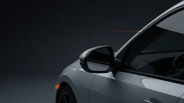 2023 Honda Civic — Honda rearview mirror bracket loose