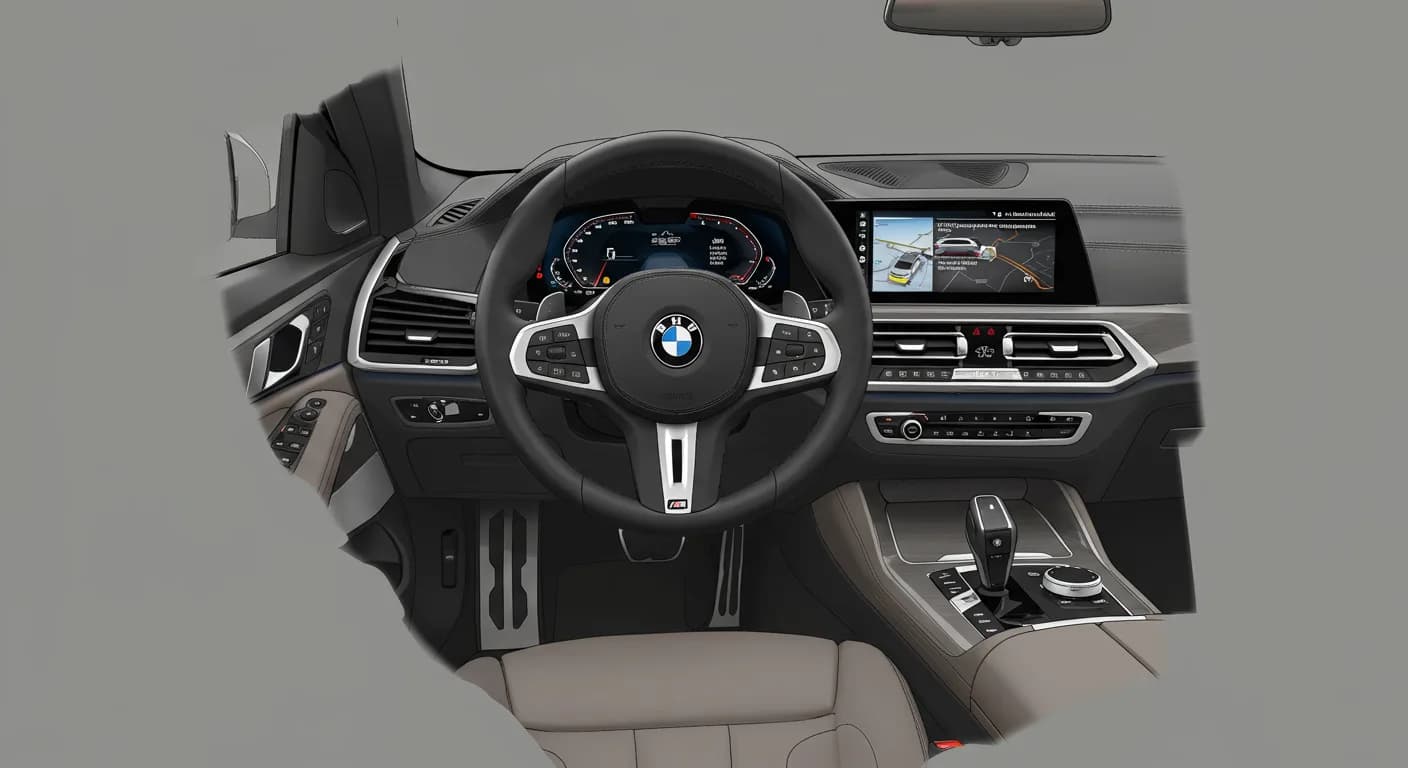 2023 BMW X5 — BMW X5 headliner light