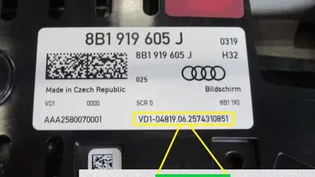2025 Audi A5 — manufacturer_communication document image 1