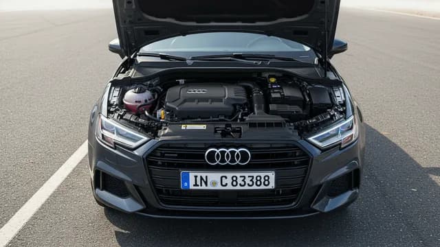 2022 Audi A3 — Audi A3 radiator blind fault