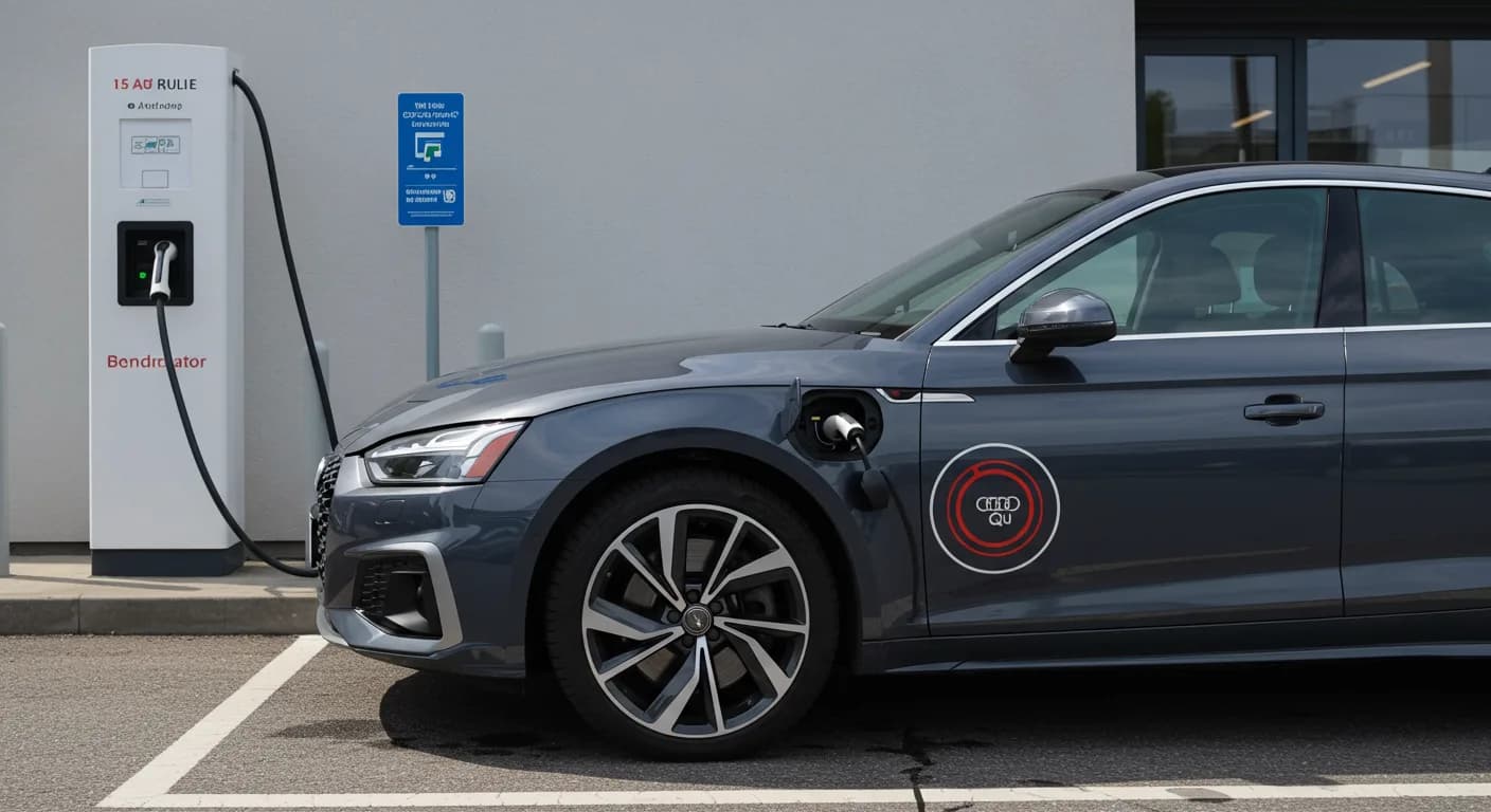 2025 Audi A5 — Audi A5 charging fault U01E400