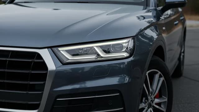 2025 Audi Q5 — Audi Q5 headlight defective